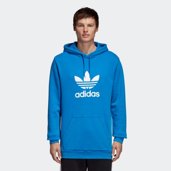 Adidas Other - NWT Mens Blue Adidas Pullover Hoodie XXL
